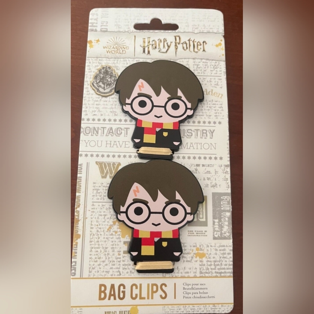 Warner Bros. Harry Potter Bag Clips 2 - Black and Red